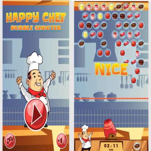 Happy Chef Bubble Shooter